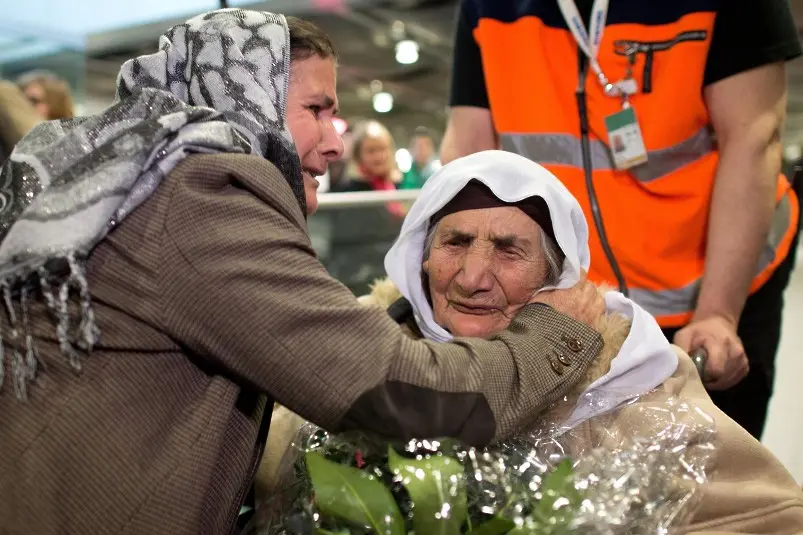 107-годишна сирийка избяга в Германия
