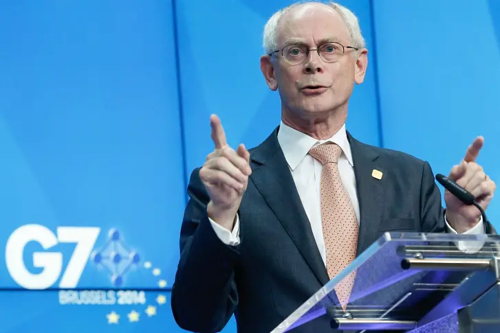 Ван Ромпьой: Връщането на Русия в Г-7 не е на дневен ред (обновена)