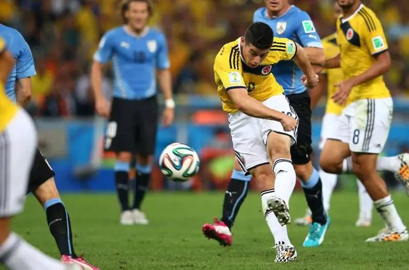 Колумбия елиминира беззъб Уругвай - 2:0