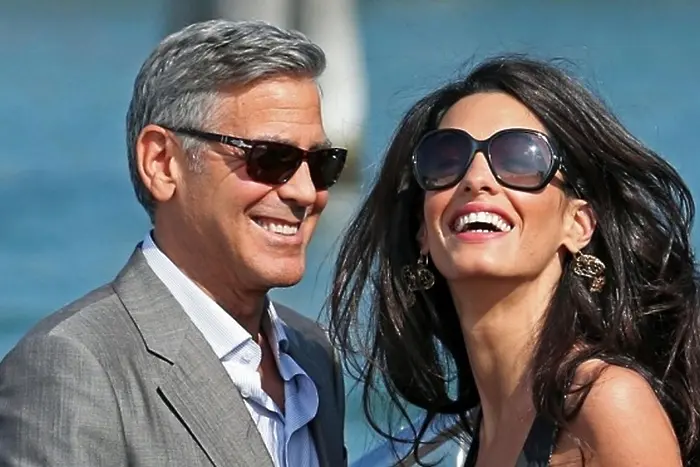 Джордж Клуни обяви прием, оказа се сватба (снимки)