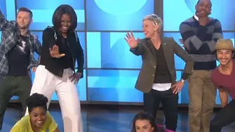Вижте как танцува Мишел Обама