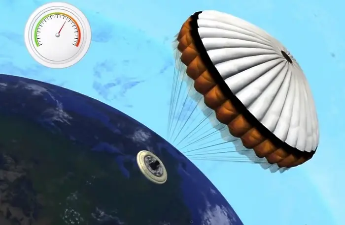 Втори провал на парашута за кацане на Марс (видео)