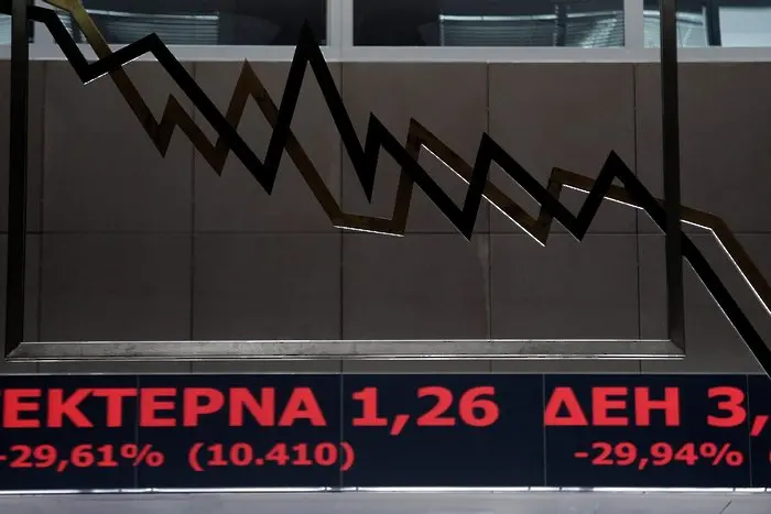 Атинската борса се срина