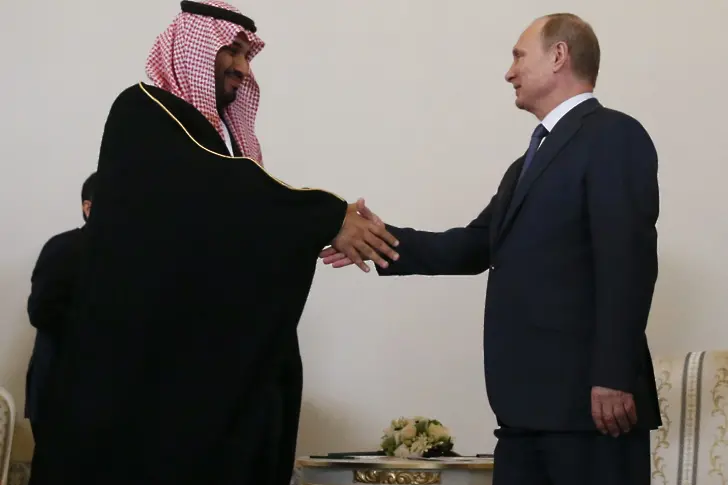 Русия обръща гръб на Китай и завива към Саудитска Арабия