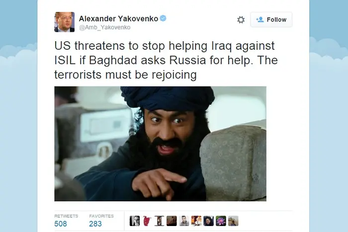 Руски посланик обърка актьор с терорист