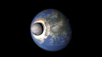 Какво ще стане, ако Луната удари Земята (СИМУЛАЦИЯ)