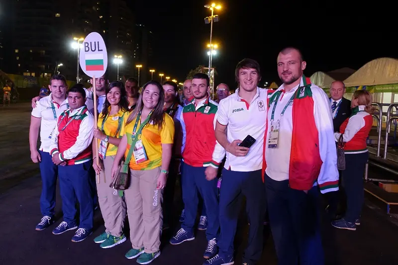 Вдигнаха българския флаг на олимпиадата в Рио
