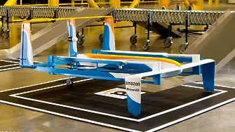 Amazon вече тества дронове за доставки във Великобритания