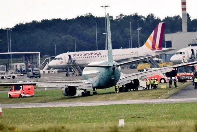 Слух за аварирал български самолет - оказа се германски