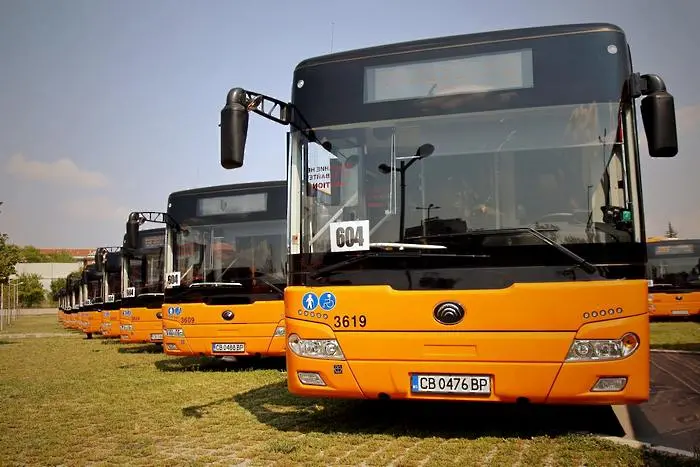 Ето ги новите автобуси на София (СНИМКИ)