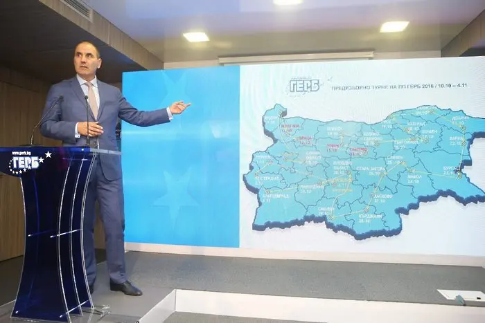 Цветанов обеща кампанията на ГЕРБ да бъде 