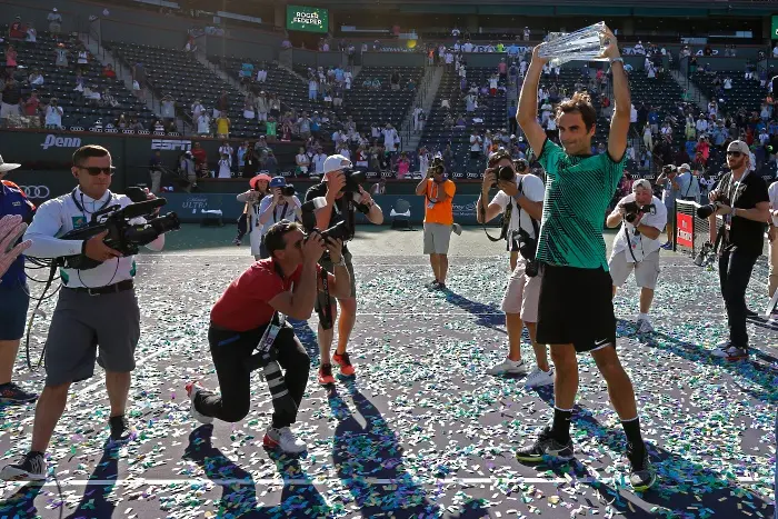 Роджър Федерер триумфира в САЩ