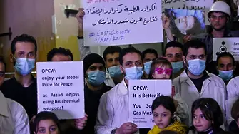САЩ засякоха разговори между сирийски военни и експерти по химическо оръжие