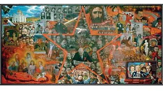 Почина Иля Глазунов, събрал Христос и Сталин в соцреализма