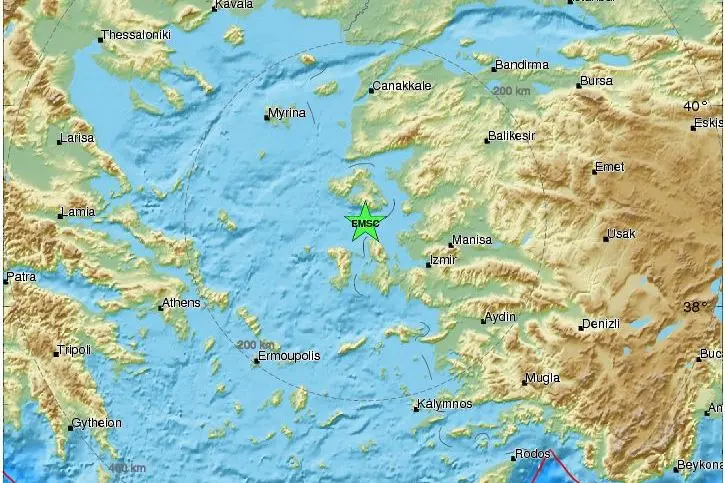 Мощно земетресение в Егейско море разлюля и България