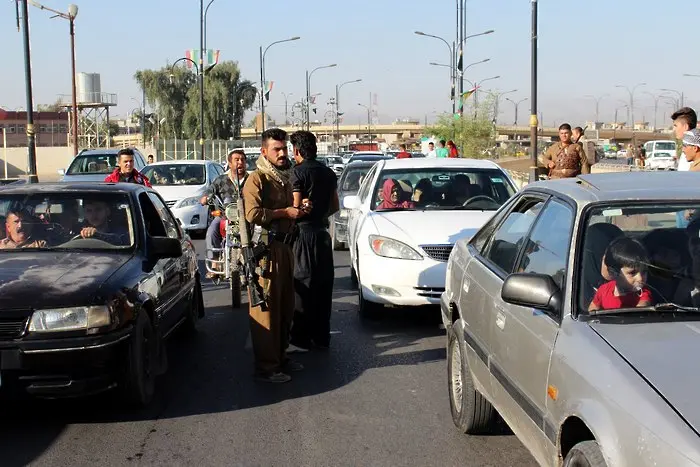 Иракската армия изтиква кюрдите от Киркук