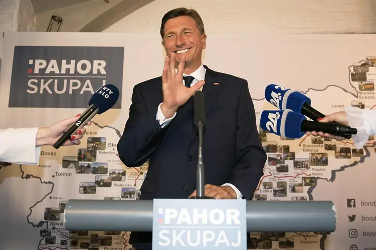 Инстаграм президентът на Словения отива на балотаж