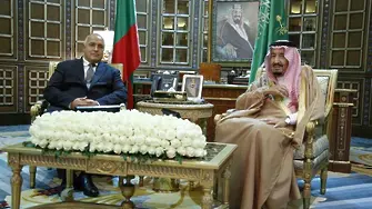 Кралят на Саудитска Арабия посрещна Бойко Борисов (ВИДЕО)