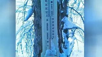 Новият термометър на Оймякон се счупи при -62 градуса