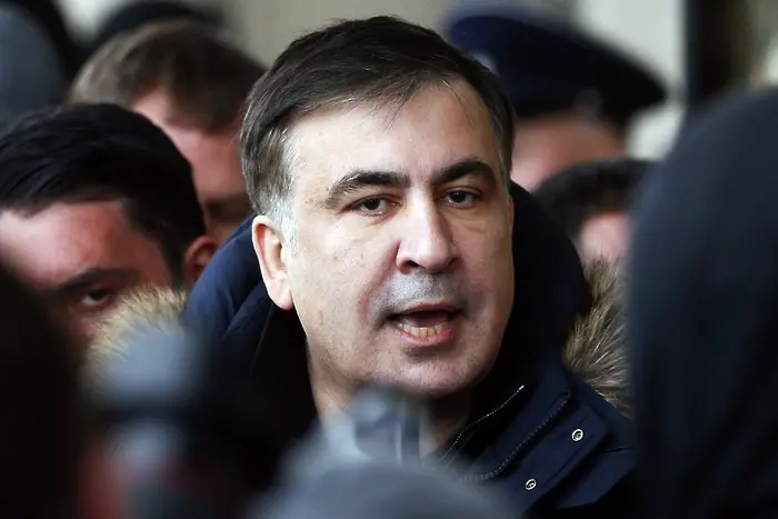 Саакашвили арестуван в ресторант  в Киев (ВИДЕО)
