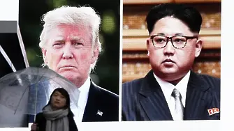 Пхенян заплаши да анулира срещата Тръмп-Ким