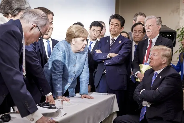 Тръмп от самолета: Оттеглям подписа си от комюникето на Г-7 заради лъжливия Трюдо