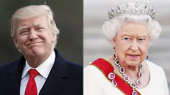 Ройтерс: Тръмп при кралицата въпреки протестите