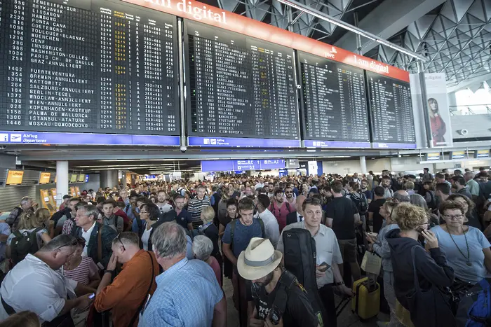 Летището във Франкфурт беше частично евакуирано (СНИМКИ)