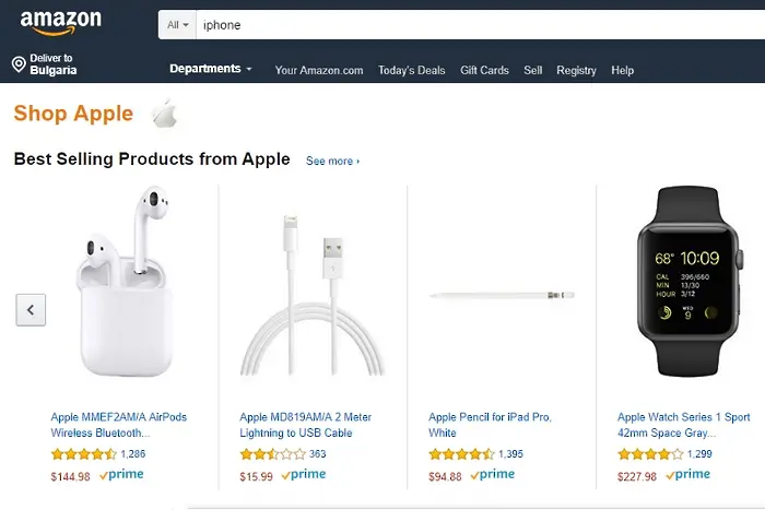Apple и Amazon стават официални партньори