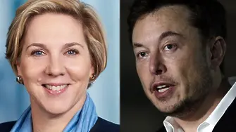 Жена сменя Илон Мъск в Tesla