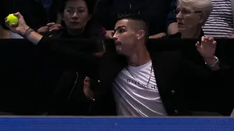 Роналдо гледа победния старт на Джокович в Лондон (СНИМКИ)