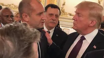 Румен Радев се срещна с Доналд Тръмп в Париж