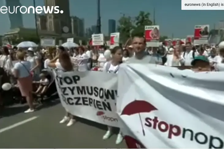 В Полша антиваксърите стават все по-силни