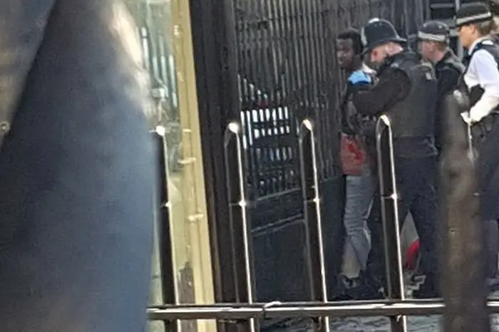 Тревога в Лондон - мъж прескочи оградата на парламента