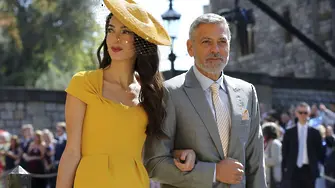 Клуни не иска да бъде кръстник на сина на Хари и Меган