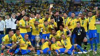 Бразилия триумфира на Копа Америка