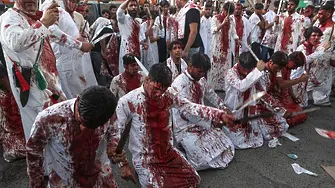 31 гинат в традиционен шиитски ритуал в Ирак