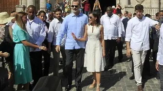 Хавана посреща испанския крал с 