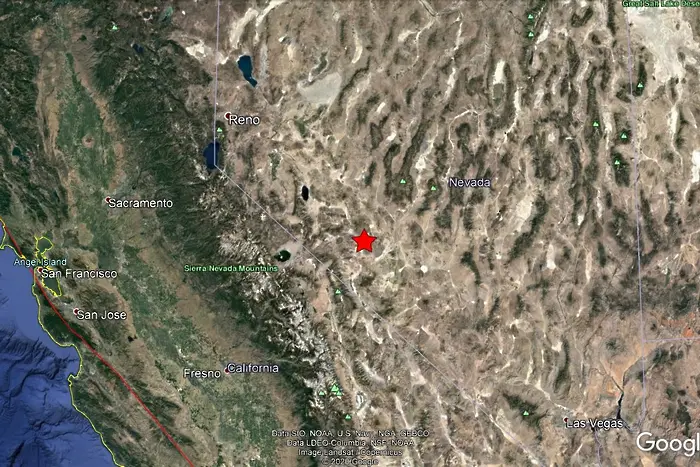 Земетресение с магнитуд 6,4 разтърси Невада