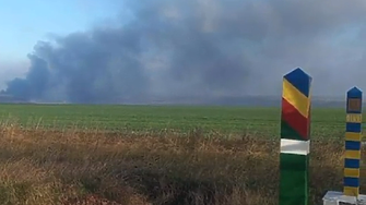 Отломки от ракети паднаха в молдовско село на границата с Украйна (ВИДЕО)