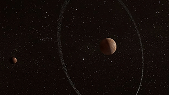 Учени откриха планета джудже с пръстен, който е извън Границата на Рош