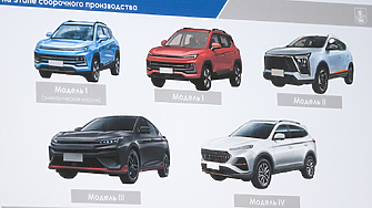 Производството на автомобили в Русия паднало с 60% през 2022 г.