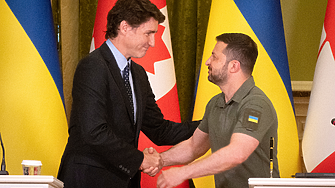 Канадският премиер пристигна в Украйна, обяви нова военна помощ от $375 млн.