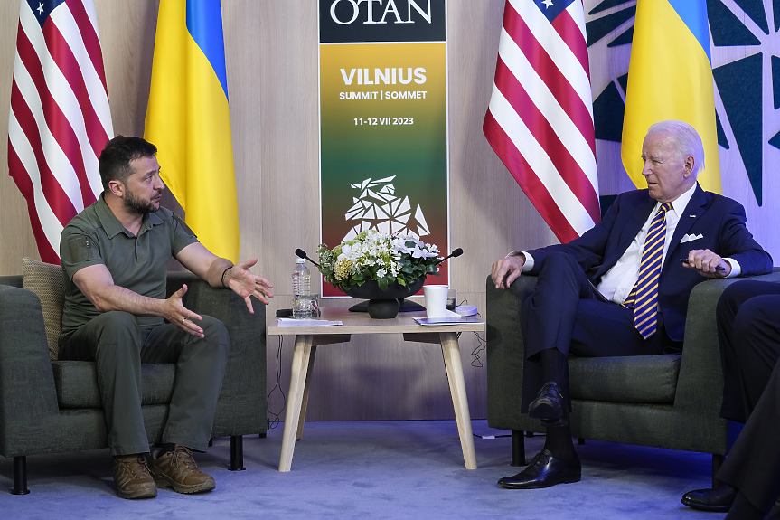 Зеленски след срещата с Байдън: Ясно виждаме как да приключим тази война (ВИДЕО)