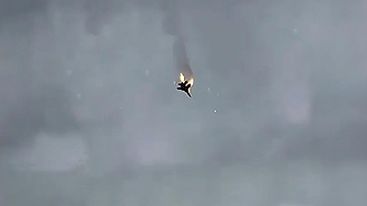 Руски военен самолет падна в морето край Севастопол (ВИДЕО)