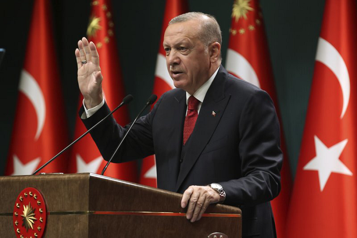 Президентът на Турция Реджеп Тайип Ердоган обяви, че е време