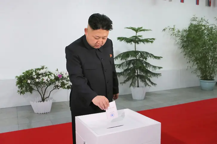 Ким Чен Ун избран със 100 процента