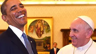 Обама, Путин и папата в 