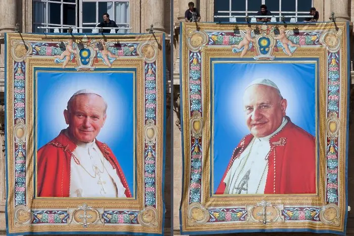 Канонизират двама папи с 