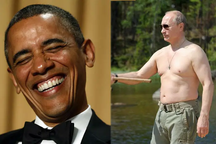 Обама: Републиканците все говорят за голите гърди на Путин